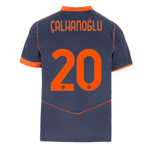 Billige Fotballdrakt Inter Milan Hakan Calhanoglu #20 Replika Tredjedrakt 2025-26 Kortermet Billige Fotballdrakt Inter Milan Hakan Calhanoglu #20 Replika Tredjedrakt 2025-26 Kortermet